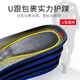 IQGDIQGD Cowhide insoles for men's leather shoes for business breathable sweat-absorbing and shock-absorbing sports Brown 43-44
