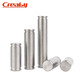 Creaby304 stainless steel slotted pin double-headed circlip pin two-slot positioning cylindrical pin fasteners M12x45 2 sets