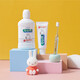 Gum Kangchi Family Mifei Kinder Zahnbürste Gingivalschutz 76C Weiches Haar (1-5 Jahre) Farbe zufällig