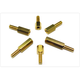 Shantoulincun hexagonal copper column M3 single-head long and short-tooth copper column chassis motherboard screw column circuit board support isolation column copper pillar M3*15850