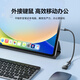 
Shanze Apple OTG adapter data cable Lightning to USB converter iPhone tablet iPad external USB disk mobile keyboard mouse camera card reader LA201-1