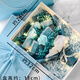 Ins Douyin same style Douyin creative gift men's tea bouquet for boyfriend practical birthday gift full of stars finished long-distance relationship gift box + handbag. Blue. Type A