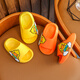 Disney Children's Slippers Summer Boys and Girls Bath baignade intérieure Bébé non glissé bébé petites filles petits enfants sandales 2- 3888 Fruit / Orange 25-26 Taille / Convient pour la longueur du pied 15,5-16cm
