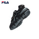 FILA Men's Running Shoes Predator 2 Casual Shoes Jogging Sports Shoes Black/Medium Gray-BM 42