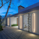 
Outdoor waterproof wall lights minimalist grille lights living room background wall ambient lights new line lights Zhongshan lamps 9227-150cm-neutral light