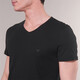 ARMANI/Armani EA 2-piece men's simple and fashionable short-sleeved T-shirt 111647 CC722 Blue + Gray 15935 M