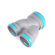 Fresh air top air supply PE fresh air pipe connector U-shaped tee reducer connector elbow tee reducer 200-160 (with air valve)