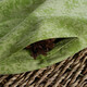 Zimu Algodón y hilo Spring y otoño Temperamento étnico Femenino Temperamento que abraza la cintura y elgado vestido largo 3897 Verde M