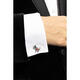 
Paul Smith Luxury Gift Men's Cufflinks Silver Only One Size
