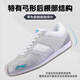 Li Ning (LI-NING) Fencing shoes for children's adult fencing competition training for men and women fencing foil competition equipment indoor anti-slip ADAJ002 silver [classic model] 29