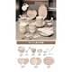 Hauswarming New Home Bowl und Dish Set Haushaltsgefühl Reis Schüssel Schüssel Häuse Schüssel Suppe Schüssel Tischgeschirr Kombination Sahne Stil Custom Feste Farbglasur 8,5 Zoll 2 Packungen 1278 0 Köpfe