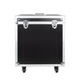 Pupan Aluminum Alloy Hardware Toolbox Instruments and Equipment Universal Wheel Trolley Box Accessories Large Protective Aviation Storage Box Small Black Trolley Aviation Case