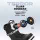 TERROR Snowboard Shoes for Men and Women, Quick Wear Snowboard Shoes, Fashionable, Comfortable, Warm and Waterproof Ski Boots Equipment Air Force 2.0-Quick Wear White 40