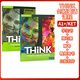 Cambridge Think Textbook Cambridge University Press Junior High School English Textbook Training Institution Foreign Language School English Comprehensive Textbook Genuine Set Starter12345 Complete Set Textbook + Workbook New Version Spot First Edition Level 1 Student Book + Workbook KET(A2)