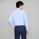 HLA HaiLan Home Long Sleeve Shirt Men's Wear Business Official Flat Solid Color Chest Pocket Formal Shirt Men