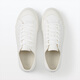 Muji (Muji) ist nicht einfach zu ermüdet und nicht einfach nass und nicht einfach zu fassende Turnschuhe ohne Geschlecht, Männer und Frauen, kleine weiße Schuhe, Leinwandschuhe, cremefarbene 41 /255 mm (Größe ist größer und eine Größe kleiner)