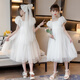 G.DuckKids Petit Duck Duck Robe de la robe princesse de princesse Girls Summer Performance Performance Vêtements Fleur Childre Robe de mariée Juin 1er Juin Hôte Pengpeng KCQ9761 Princesse Puffy Jupe 100 110 Recommandé 45 ans