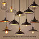 Loft Creative Single Head Iron Pot Deckel Einfache Restaurantlampe American Retro Nordic Industrial Style Bar Kronleuchter D5009 Weiß groß