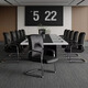 Luolaibao office chair, computer chair, boss chair, conference chair, staff chair, bow chair, comfortable for long periods of sitting, mahjong chair, negotiation chair