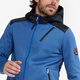 AIGLE [SKI Ski Series] Aiga Fleece Clothes POLARTEC Warm Full Zipper Men Electric Blue BA673 L
