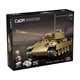 Doppel Eagle Building Block Assembly Toy Tank Militärmodell Elektrische Fernbedienungsmodell Kinder Jungen Spielzeug Geburtstagsgeschenk Leoparden Tank-907 Partikel