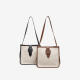 Best New Shopping Mall Same Style Simple Large Capacity Bucket Bag Women X2253AX1M/Brown F