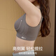 Hua Tinglu Autumn and Winter Seamless Big Breast Showing Small Thin Bra Full Cup Comfortable Top Support Anti-Sagging Large Size Bra Suppressing Secondary Breasts Skin Color XL (Suitable for 85BCDE, weight 120-130Jin Jin is equal to 0.5kg)