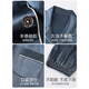 
Yalu middle-aged and elderly men's pajamas for summer thin model simulated silk ice silk air-conditioned room long sleeve trousers dad can wear outside NSTHX-702 silver gray [long sleeve trousers] XL suitable for 130-150Jin [Jin equals 0.5 kg]