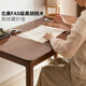 Genji Wood Language Solid Wood New Chinese Style Desk Black Walnut Calligraphy Desk Desk Zen Painting Desk 1.6m