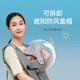 圣菲小象宝宝亲婴儿背带前后两用轻便抱娃神器新生儿背娃前抱式全阶段背带 冰丝棉【护头帽+防咬巾+收纳袋】