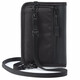 
Passport bag RFID anti-theft and anti-scanning overseas travel document bag men and women air tickets inclusions visa storage bag business card bag water splash travel supplies black
