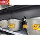 Xuanliang Deutschland importierte Qualität Jinxi Super dicker König rein Aluminiumsuppe Topf Aluminium Suppe Topf extra dicke große Kapazität altmodisch große große 28 cm Innenmündung 18 cm Gewicht 687g