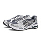 亚瑟士（asics）休闲鞋男女鞋GEL-KAYANO14新款耐磨低帮透气运动鞋1203A537 【女款】白色/银色/1202A056-109 36 内长22.5cm