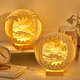 Yunya paper carved lamp high-end creative gifts night lanterns Chinese Valentine's birthday gifts for girls' best friends' gifts Spring River Flower Moon [gift bag + greeting card]