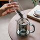 Yi Pot Tea Tea Set Home 2025 New High-End Teapot Teacup Glass Drinking Tea Hospitality Kung Fu Tea Maker Complete Set