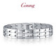GsunG platinum bracelet men's model PT950 fully solid glossy watch chain platinum bracelet men's solid fashion handmade custom-made products contact customer service