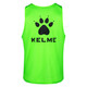Kelme Karme Training Vest Team Football Team Football Agtre Basketball Ultra-Thin Training Vest Humidité confortable et respirant 8051BX1001 Green fluorescent et noir XL