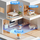 Hirschdad Smart Babypeiler Überwachungskamera Babybetimer Schlaf Kinderüberwachung Cry Alarm Baby5f [AI -Kamera] 64G+ Dedizierter Ständer