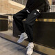 Adidas Pants Men 25 Summer Nuevo algodón Sports Sports Running Fitness Sweepants Casual cómodos calientes pantalones de pie de pie GK9226/clásico de pie negro/piel suave M 175/82