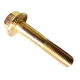 
10.9-level flange surface bolt anti-slip toothed screw M8M10M12M14M16 high-strength color-plated screw with pad 14130 full teeth 1