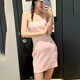 Nike (Nike) Suspender Jupe Jupe pour femmes robe de sport d'été respirant jupe pure et mince DM6231-010 DM6231-610 rose clair M
