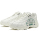 Kswiss Casual Chores pour hommes et femmes Spring New Retro Retro Breathable Couple Comfort Sneakers 9276-US 215 Tofu White / Dream Silver 39