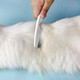PetBest Cat and Dog Fine Tooth Comb to Reduce Floating Hair Comb Cat Shedding Cleaning Comb Large Size
