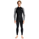 DIVE&SAIL men's and women's one-piece swimsuit long-sleeved quick-drying suit surfing suit wetsuit ice-sense Lycra jellyfish suit hot spring suit black men's S
