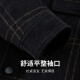与狼共舞【羽绒内胆】秋冬防风保暖羊毛工装外套男士夹克 001黑色 180 