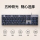 罗技（logitech）K845机械键盘LINE FRIENDS联名机械键轴有线机械键盘电竞游戏台式外接笔记本电脑卡皮巴拉键盘礼物 【K845+线条小狗】茶轴