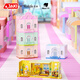 Jiaqi Technology (JAKI) building block assembly Nanci Nanxi stacked house castle children's toys boys and girls birthday gifts [music room]