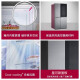
LG 655 liter large air-cooled frost-free frequency converter fridge fuse door fridge panoramic perspective window Fine storage S653MPY33D