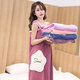 Wearable Bath Towel Women's Suspender Bathrobe Bath Skirt Thickened Wearable Bath Towel Vest Style Bath Towel Large Purple Star Style Small Size Suitable for 80-130 Jin Jin equals 0.5 kg to wear