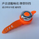 Runhuanian children's scooter balance car small handlebar handle handle bicycle accessories environmentally friendly non-slip soft rubber strap type orange bell